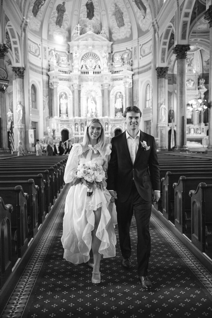 St. Louis wedding photographer, Shrine of St. Joseph wedding, documentary wedding photographer, St. Louis elopement photographer, intimate wedding inspiration, vintage car elopement 