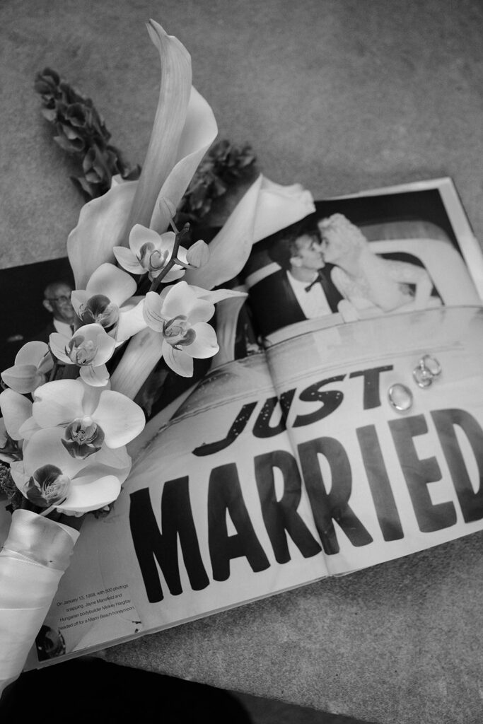 documentary wedding photography, editorial black and white wedding photography, wedding flat lay for the anti-bride