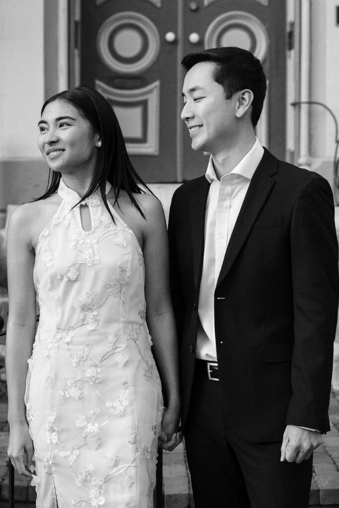 elopement photography in st. louis, wedding in lafayette square