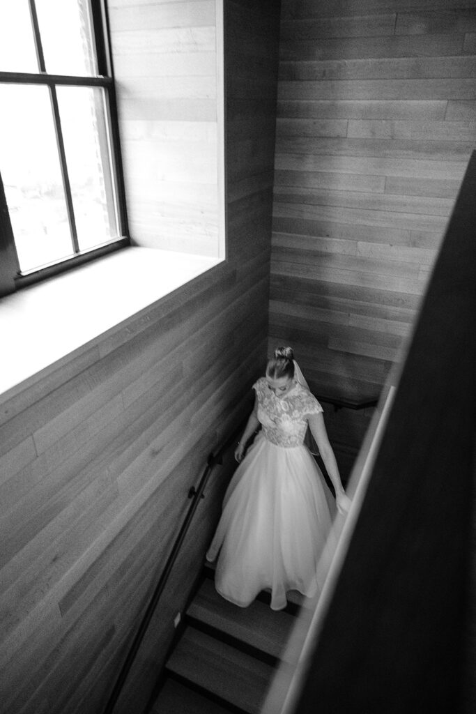 bride getting ready 21c museum hotel st. louis