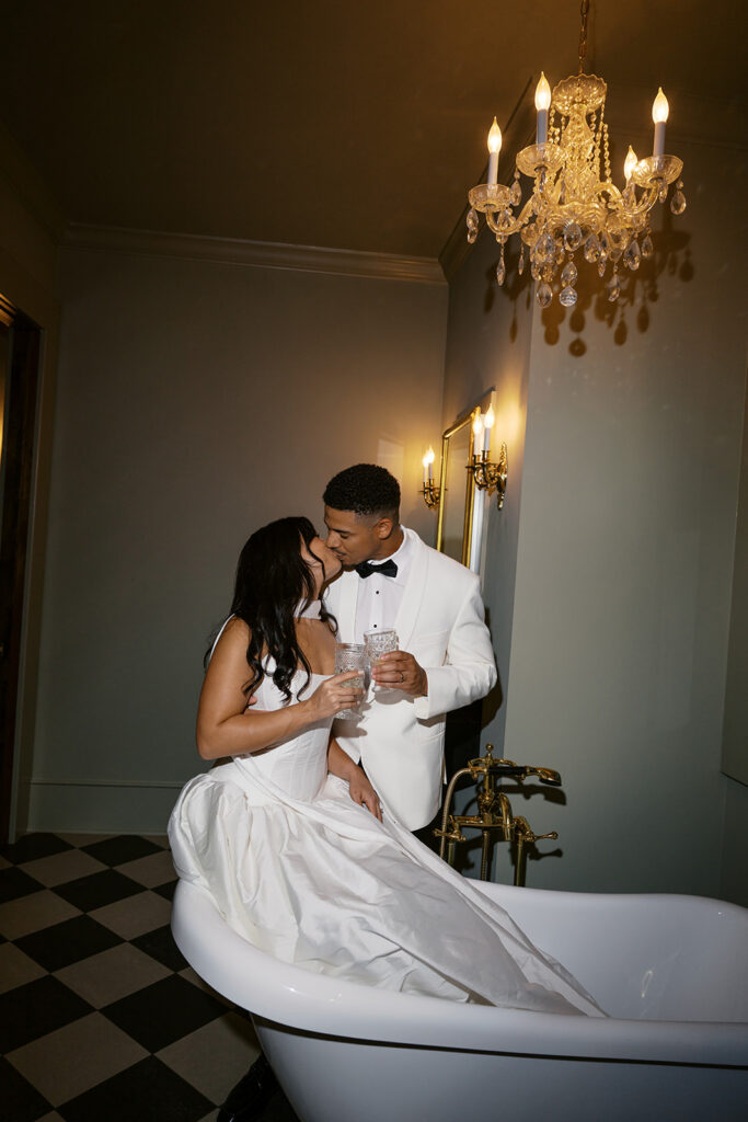 bride and groom at the estate washington st. louis missouri 