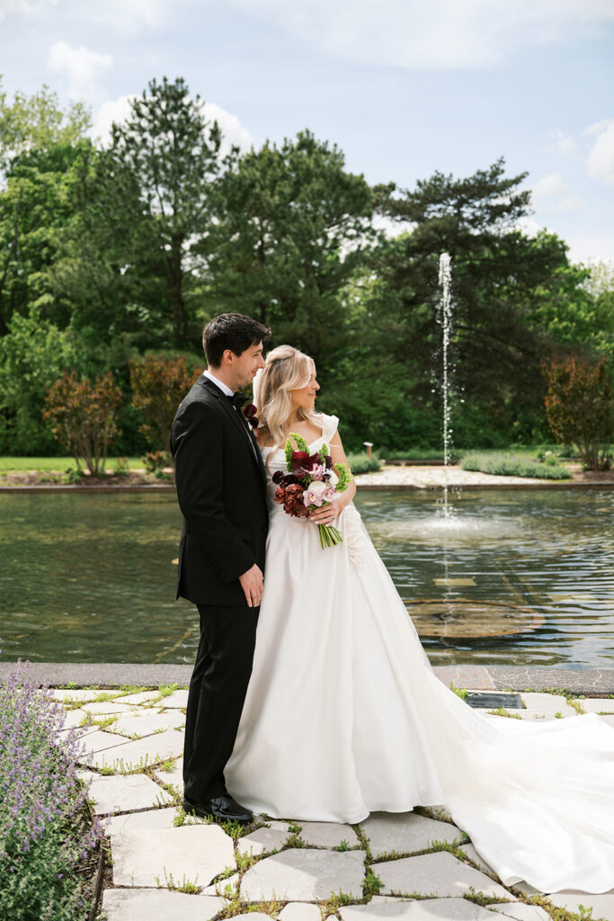jewel box st louis bride and groom portraits